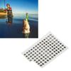 300PCS Portable 10mm Fishing Lure Eyes 3D 2 Colors Artificial Fish Eyes Waterproof Fly Lures Eyes DIY Jigs Crafts