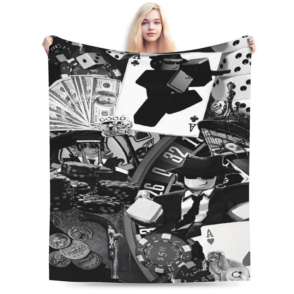 Forsakens World Video Game Blankets Fleece Comfortable Lightweight Thin Throw Blanket for Home Bedding Throws