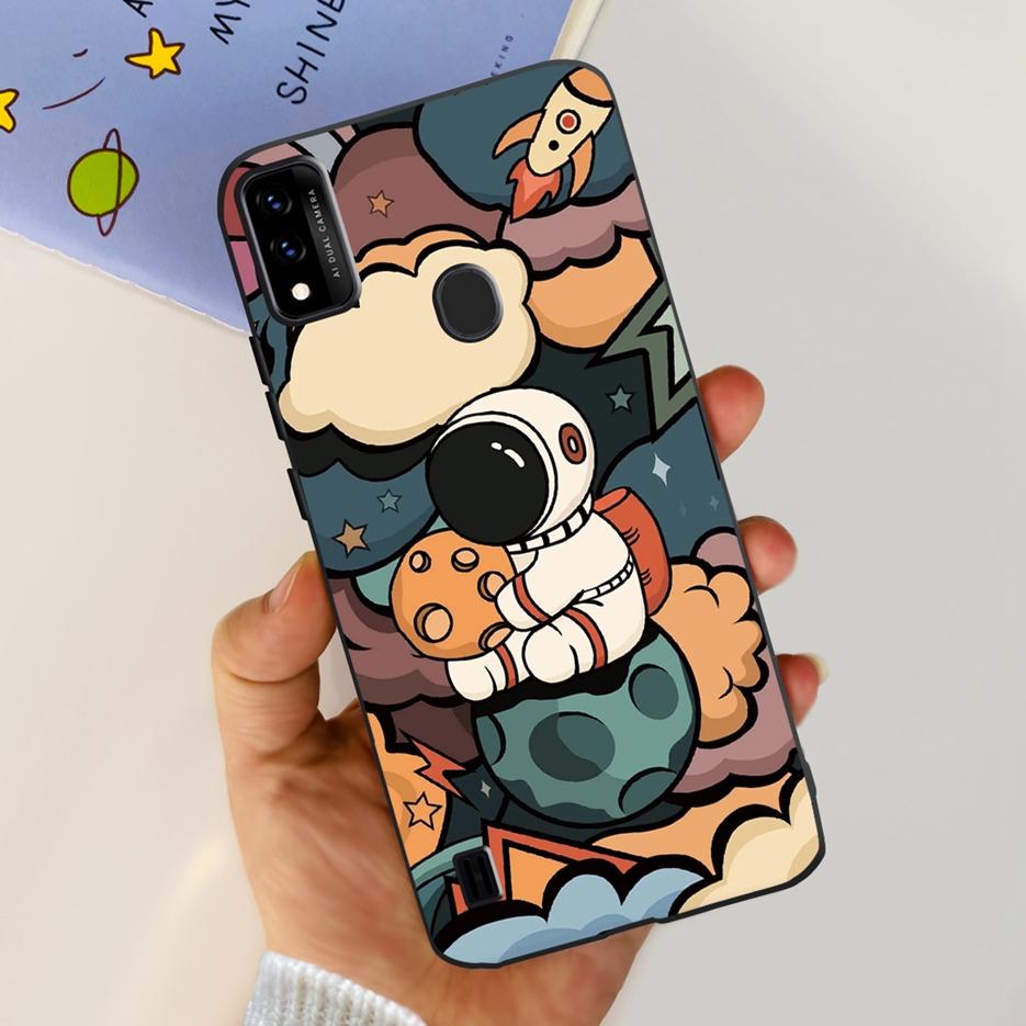 For ZTE Blade A51 A71 Case New Fashion Painted Back Cover Shockproof Phone Case For ZTE Blade A71 A7030 BladeA51 Soft TPU Fundas