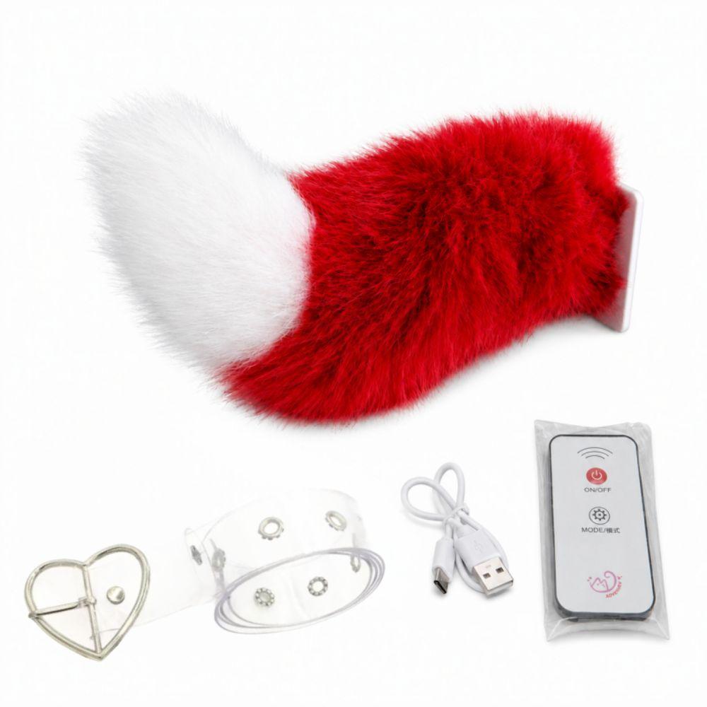 Voice Control Role-playing Belt Plush Electric Tail  Halloween Cosplay Performances, Etc