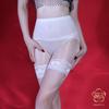 Ultra-Thin1DAurora Glossy Sexy Stockings Seamless Panties Lace Crotchless Boxer Briefs Women Black Silk Temptation Lingerie