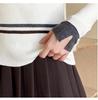 2026 Autumn-Winter Women's Striped Polo Collar Sweater: Versatile Knitwear for Layering