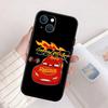Auta Blesk McQueen Nový Prémiový Obal na Telefon pro iPhone 16 15 14 13 12 Pro Max Plus Mini
