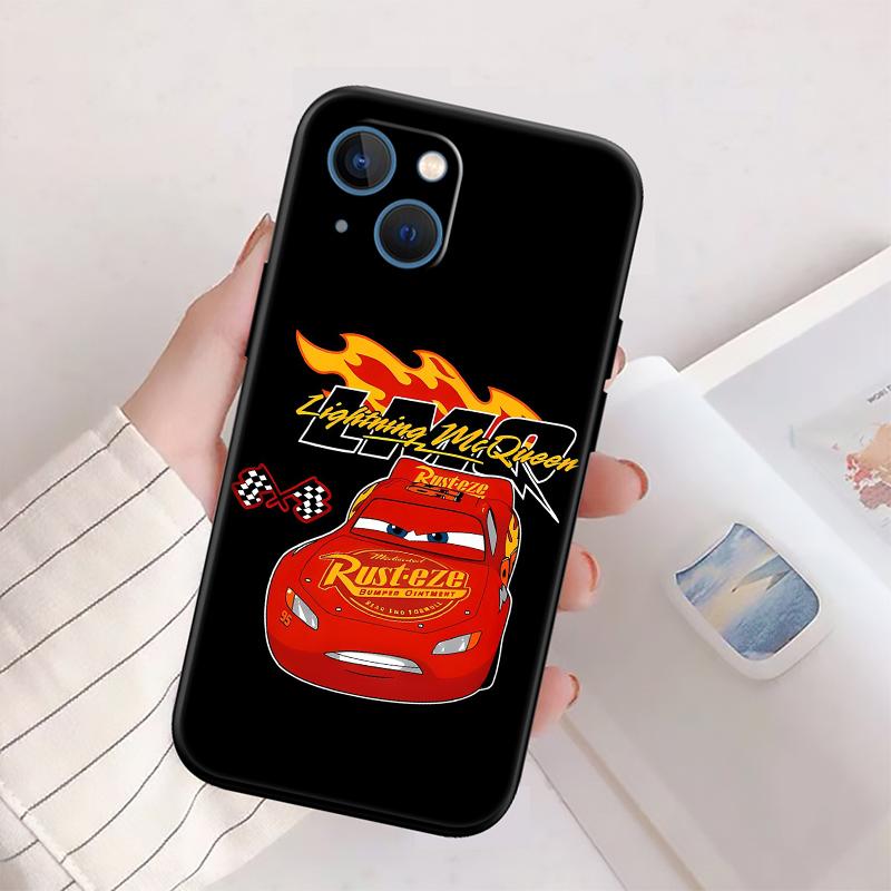 Auta Blesk McQueen Nový Prémiový Obal na Telefon pro iPhone 16 15 14 13 12 Pro Max Plus Mini