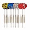 Darts Metal Tip Set 12 Aluminum Shaft Metal Dart Set Professional Darts Steel Tip Sets