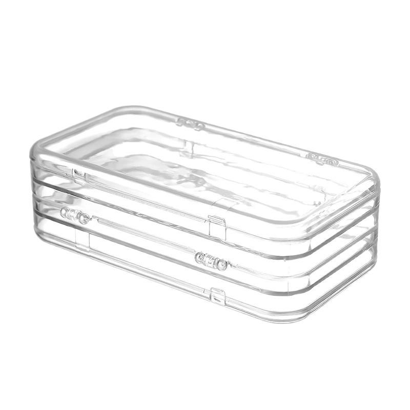 Nail Art Dustproof Transparent Organizer Storage Box and Display Book