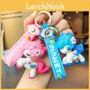 Adorable Cartoon Unicorn Keychain For Car And Bag Accessories Pink And Blue