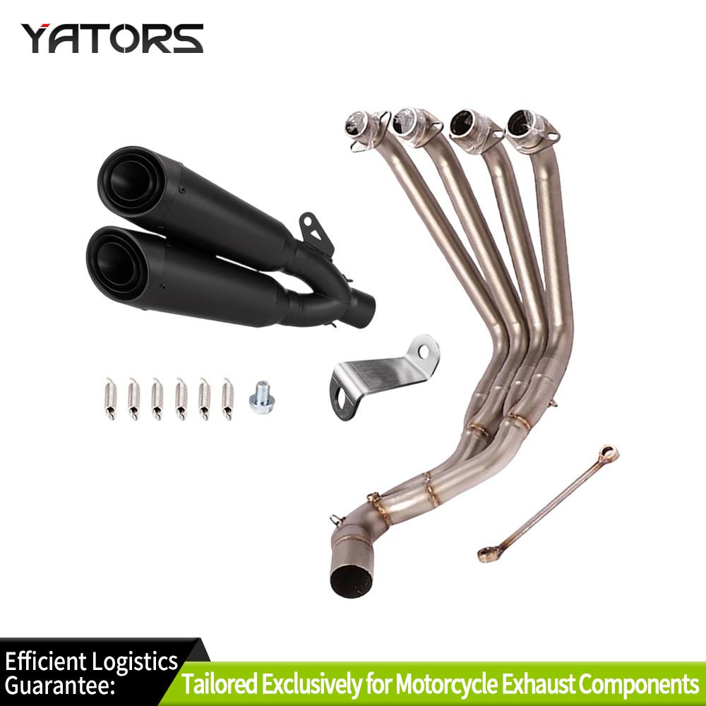 Exhaust Systems For Honda CBR650R/F CB650R/F 14-25 Full Exhaust Muffler System Header Link Pipe Exhausts Pipes