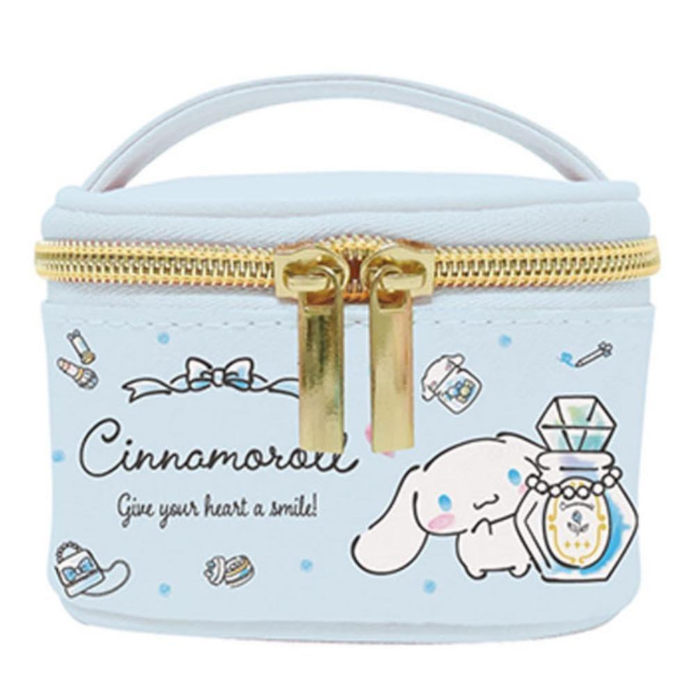 K Company Sanrio Characters Mini Vanity Pouch Cinnamoroll SAC-MV-CN H7 x W10.5 D8.5cm