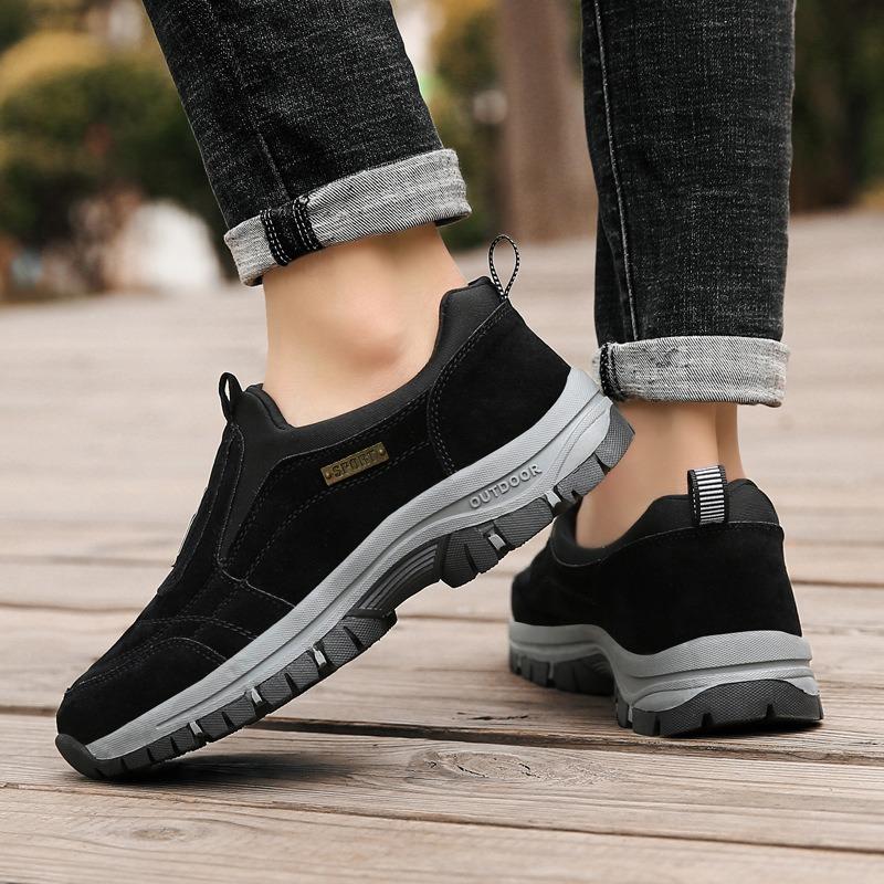 Frühling und Herbst Neue Outdoor-Freizeit-Sport-Senioren-Laufschuhe für Herren in Übergröße, Trendige Mode