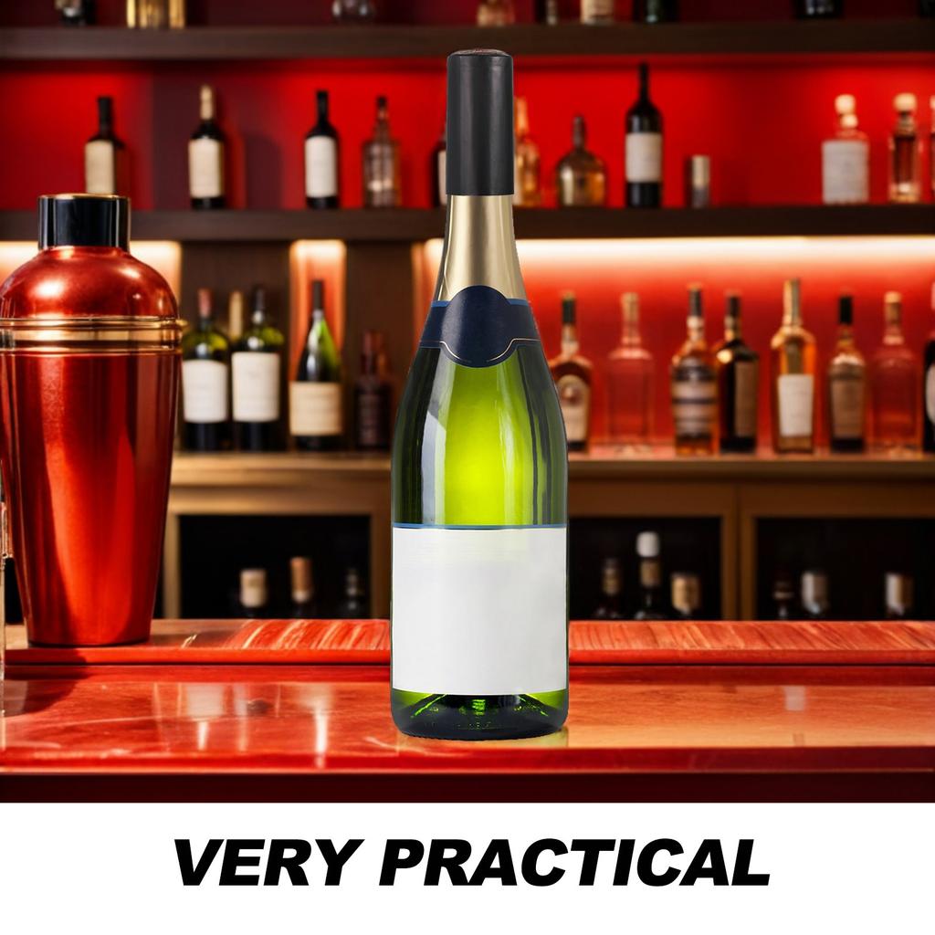 50pz Tappi Termoretraibili per Bottiglie di Vino Involucri Sigillanti Termoretraibili con Linguette Facili da Aprire per Bottiglie Standard Uso Domestico Conservazione in Cucina