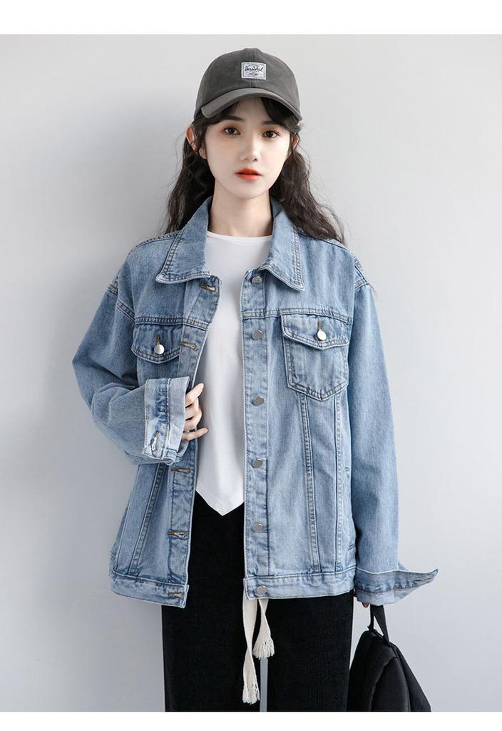 Women's Denim Jacket Retro Jacket Top
