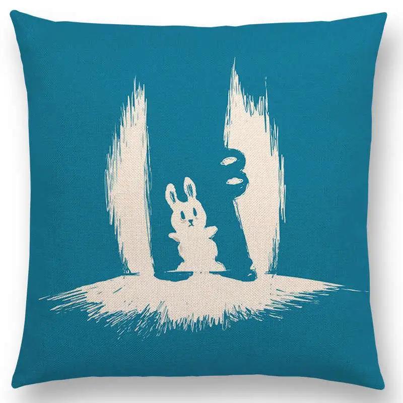 Colorful Cartoon Patterns Throw Pillow Cover With Short Plush Print For Living Room Sofa Decoration Cushion Cover Pillow Covers