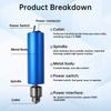 Brushless Mini Drill 220V 13000rpm Stepless Speed-adjustable Handheld Metal Electric Grinder Polishing Engraving Electric Drill