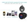 1x Universal Car Charger 5V 2.1A USB Socket Phone Charging & Car Voltage Display