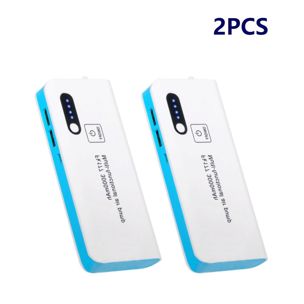 Air Pump Fishing Aerator Oxygenated Live Baits Aquarium Tool Multi-function Mobile Oxygen Flushing Pump with Light