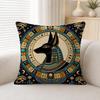 Art Majestic Mystery Ancient Egyptian Art Cushion Cover Soft Plush Fluffy Throw Pillow Cases For Sofa Bedroom Home Decor