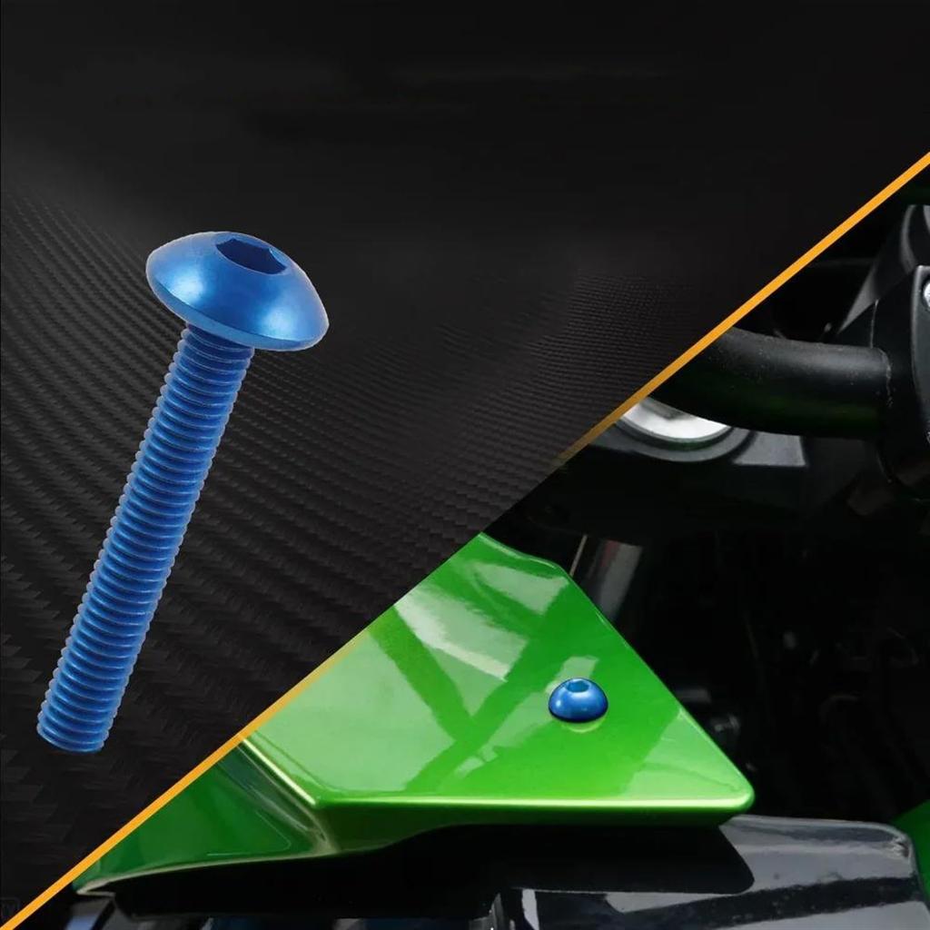 Fairing Bolt Kit Motorcycle Fairing Bolt Screw Fastener Clip Fixing Kit Fit Yamaha YZF