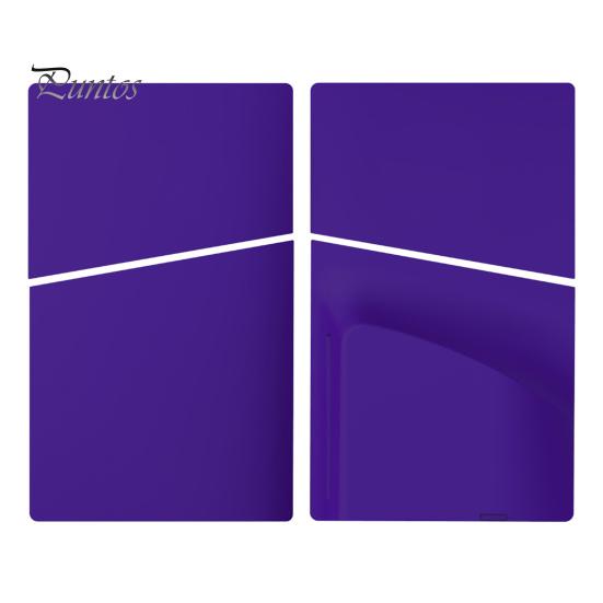 

Чехол для игровой консоли, прочный, устойчивый к царапинам, ударопрочный, простая установка, защитный чехол для игровой консоли PS5 Slim синий