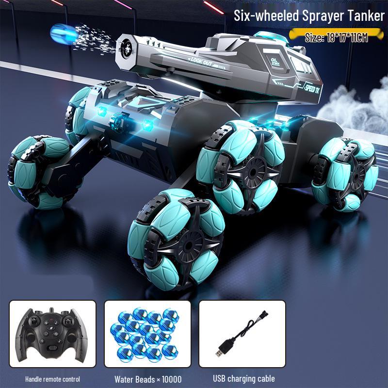 Cross-Border Gesture-Control Remote Water Bomb Tank 360° Rotating Off-Road Toy Car