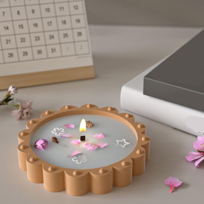 Lace Trimmed Beaded Tray Silicone Mold For DIY Jewelry Making And Home Creative Decoration Accessories