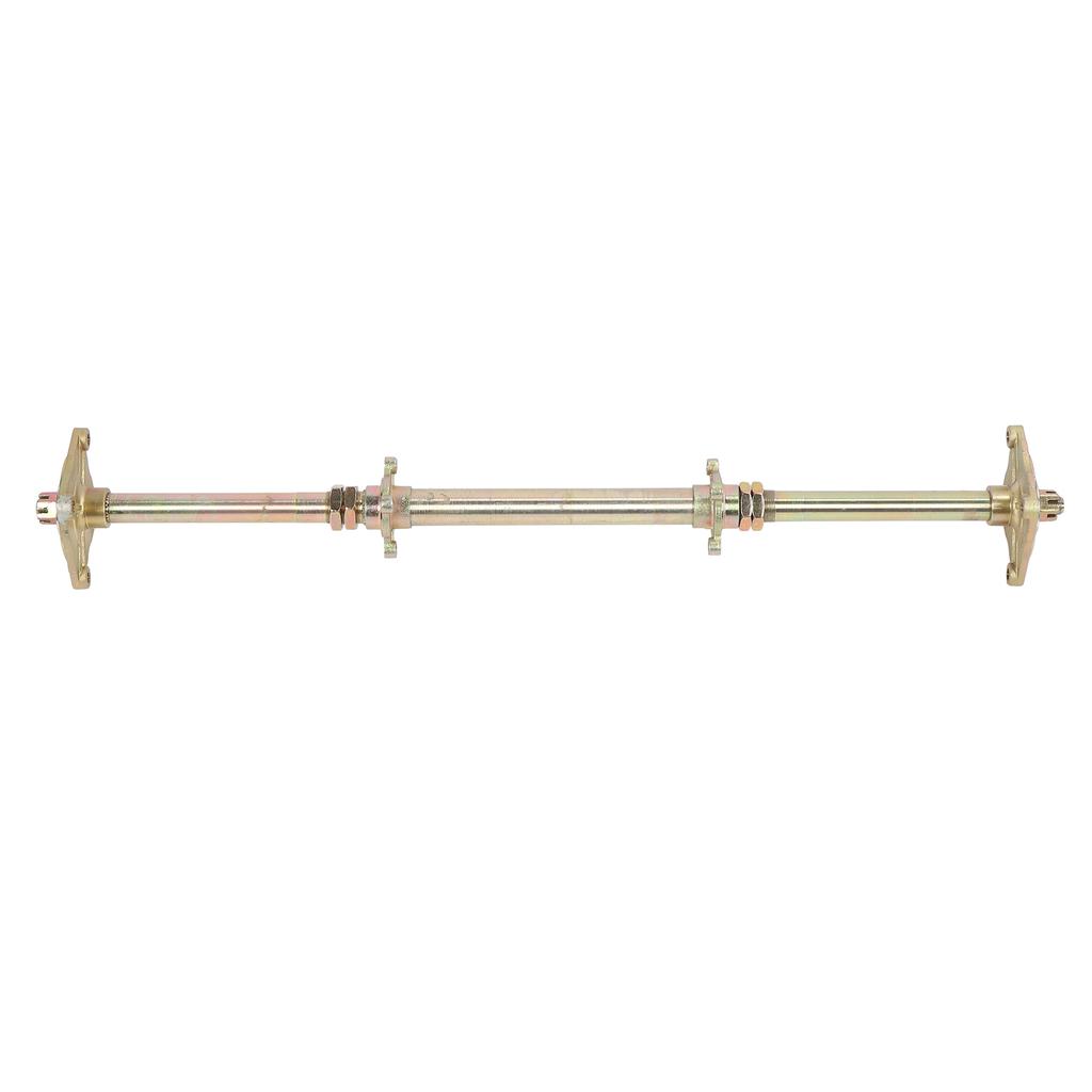 Go Kart Rear Live Axle Assembly Kit 32in Rear Drive Axle Pillow Block 428 37T Sprocket 7.5in Brake Disc Chain Set for