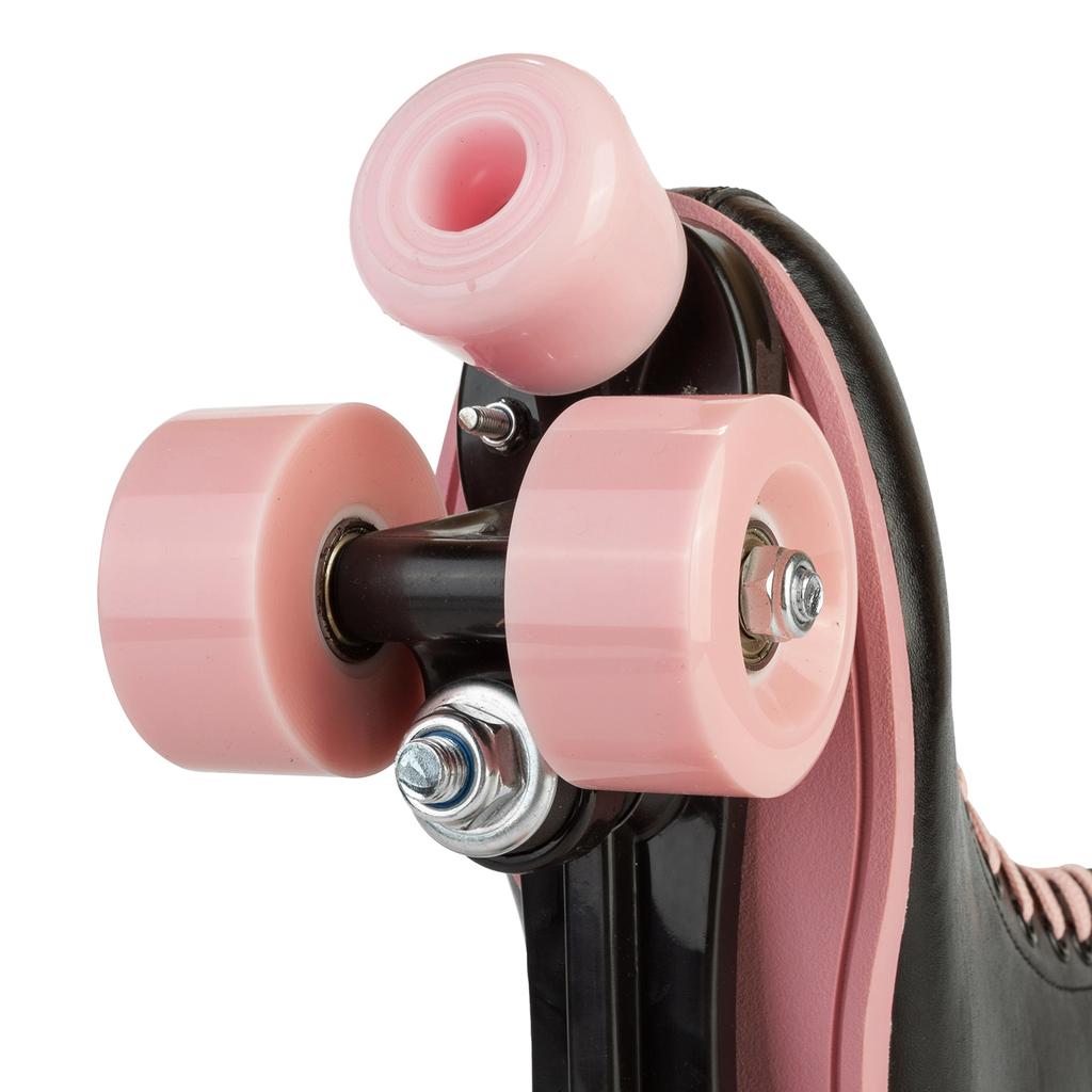 Size 35-40 Flashing Roller Skates For Women Double Row Quad Skate Shoes 4 Wheels Sneakers Adult Outdoor Skating Training 2025