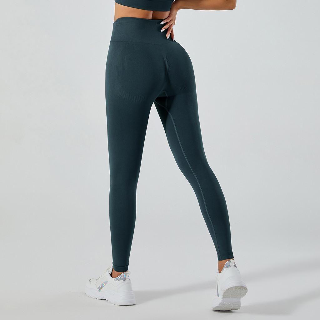 Seamless Yoga Pants For Women High Waist Tummy Control Sport Leggings For Running Fitness
