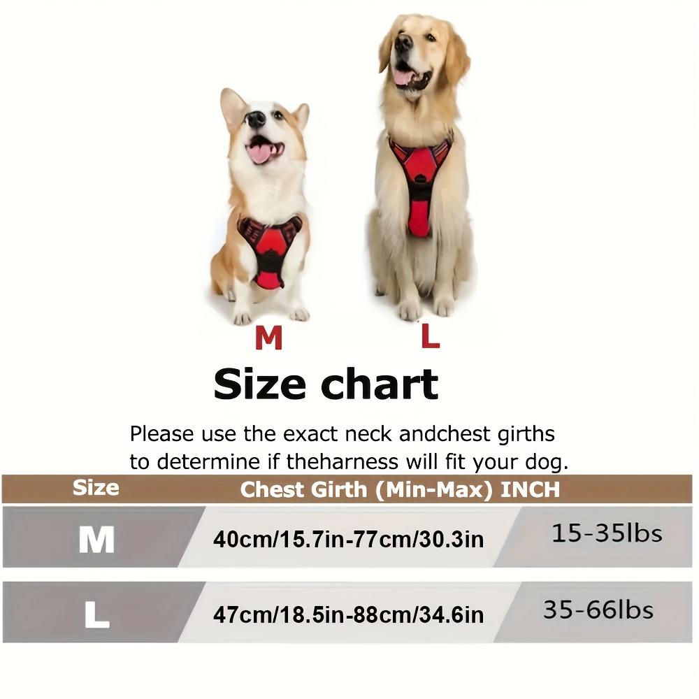1 Piece of Non Pull Dog Vest Adjustable Service Vest with Reflective Strip Suitable for Training Dog Walking Equipment Adjustable Dog Vest