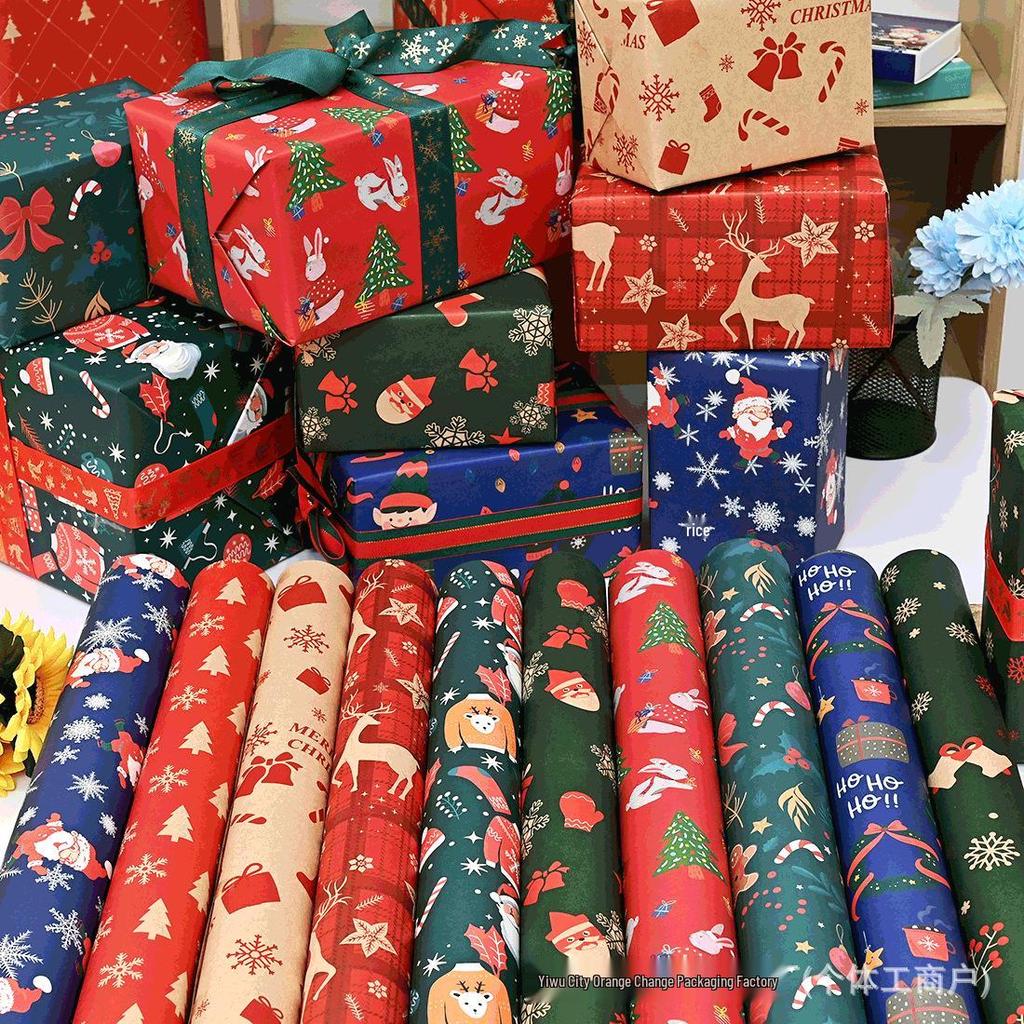 Thick Christmas Wrapping & Gift Kraft Paper for Apples & Bouquets