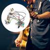 E-Gitarrenteile & Zubehör 500k Potis Knöpfe DIY Elektrogitarren-Verkabelungsbaum Vorverkabelt