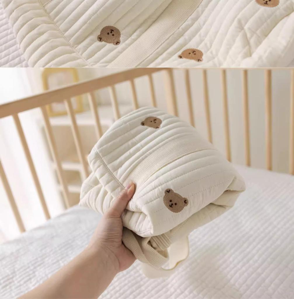 1pc Embroidered Mommy Bag Large-capacity Baby Diapers Storage Bag Portable Travel Luggage Bag with Handle Crossbody Bag Handbag