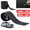 Universal Car Trunk Door Sill Plate Protector Rear Bumper Guard Anti-scratch Rubber Mouldings Pad Trim Cover Strip Car Styling