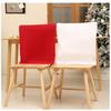 Seasonal Santa Character Soft Chair Cover for Family Gatherings Christmas Celebration