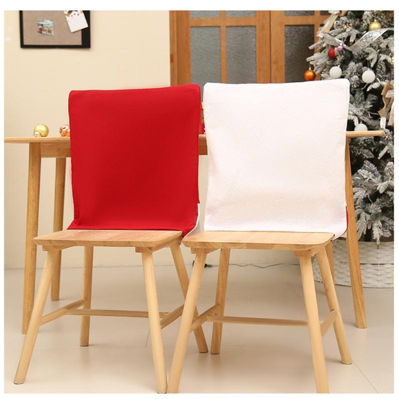 Seasonal Santa Character Soft Chair Cover for Family Gatherings Christmas Celebration