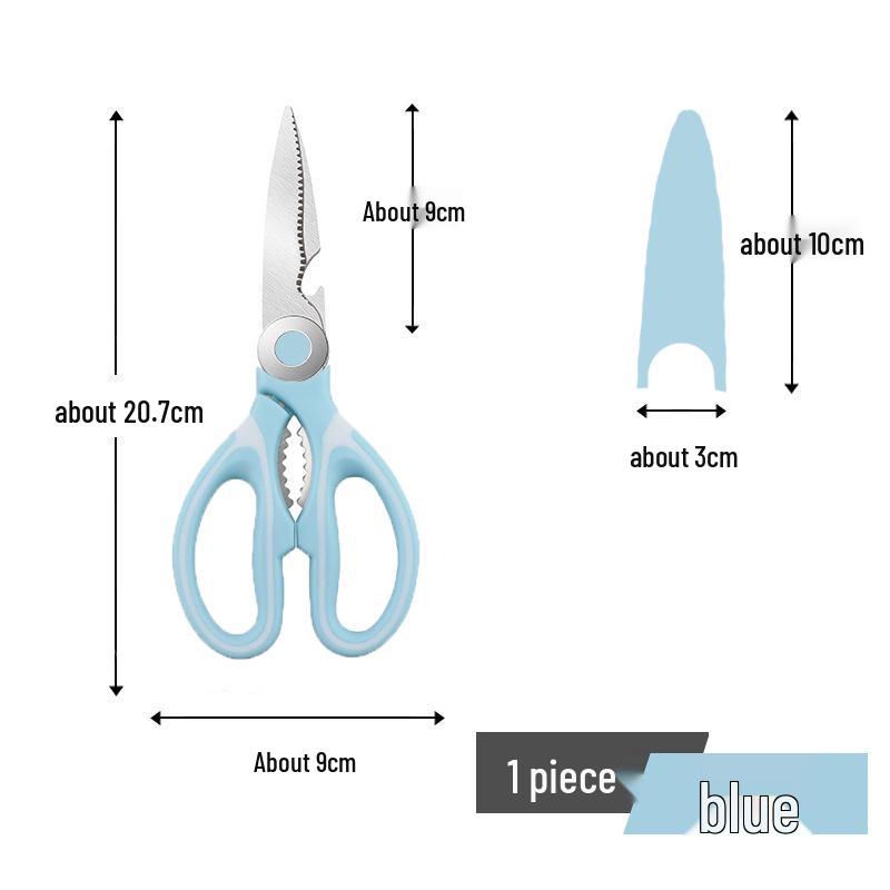 Multifunktionale Küchenschere mit hoher Härte für Hühner-, Fisch-, Enten- und Gänseknochen