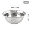 14cm 304 Edelstahlschüssel Verdickt Langlebige Reisschüssel Für Kind Niedlich Stapelbar Suppen Nudelschüssel 500ml Küchenbecken
