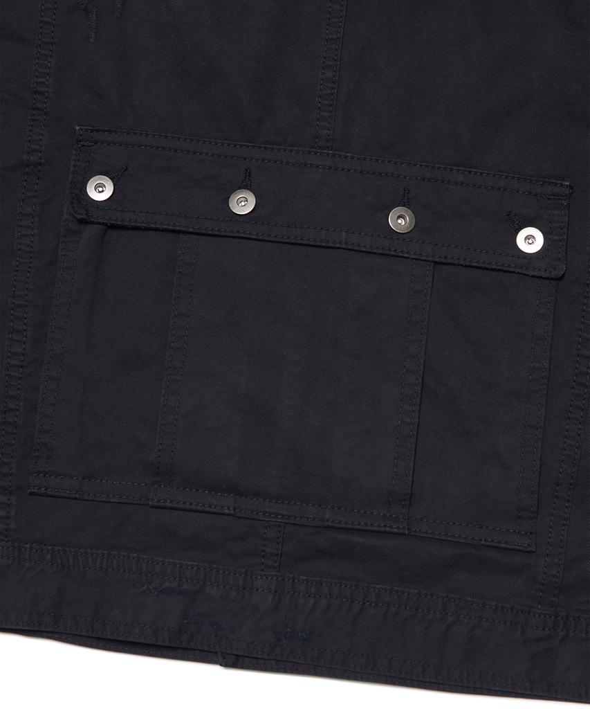 Nomanual I.P Damaged Jacket - Washed Black