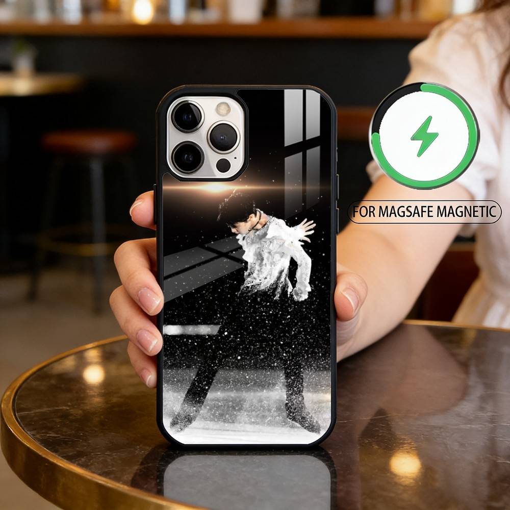 4A Jump L-Legend Phone Case For iPhone17,16,15,14,13,12,11 Plus,Pro Max Magnetic For Magsafe Wireless Charging