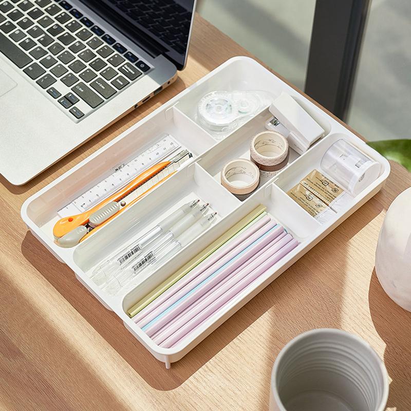 Utensil Organizer For Kitchen Drawers Drawer Organizer Utensil Organizer Home Organization Adjustable Compartments Multi-Purpose