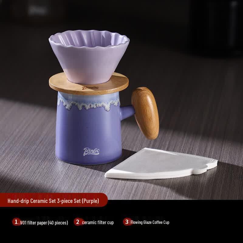 Qiwei Ceramic Hand-pour Coffee Maker Set