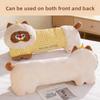 Cartoon Cat Plush Pillow With Removable Washable Cover For Bedroom Comfort And Relaxation