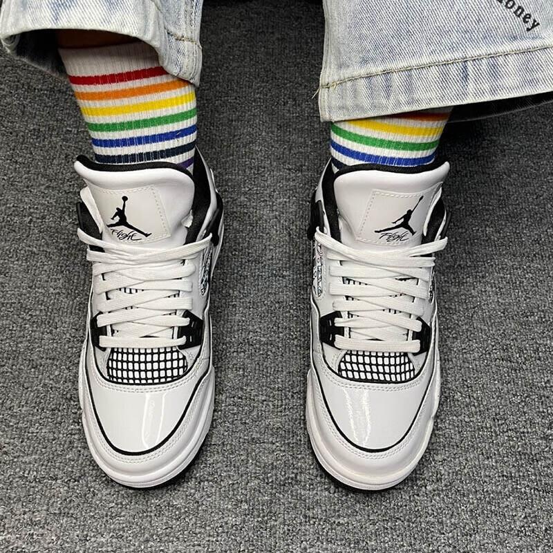 New Jordan 4 Retro 'SE DIY' GS DC4101-100