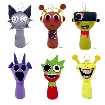 Sprunki Plush Toys Sprunki Incredibox Plush Doll Sprunki Game Cartoon Pillow Kids Birthday Christmas Gift Home Room Decoration
