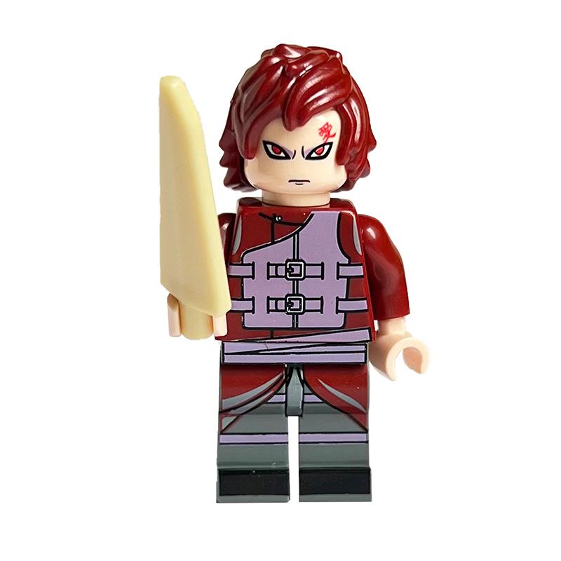 Ninja Warrior Superhero Doll With Weapon Single Building Block Assembly Toy