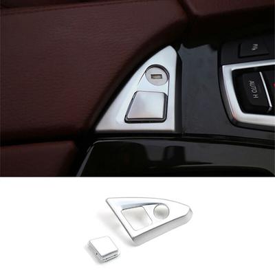 ABS Car Center Console Panel Armrest Box Switch Button Knob Cover Trim Interior Car Accessories For BMW 5 Series F10 F11 2011-13