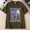 Unisextally Ill Totally Chill Funny Raccoon TShirt Graphic Raccoons Tshirt 90s Retro Cotton Short Sleeve Printed Tshirts Clothes