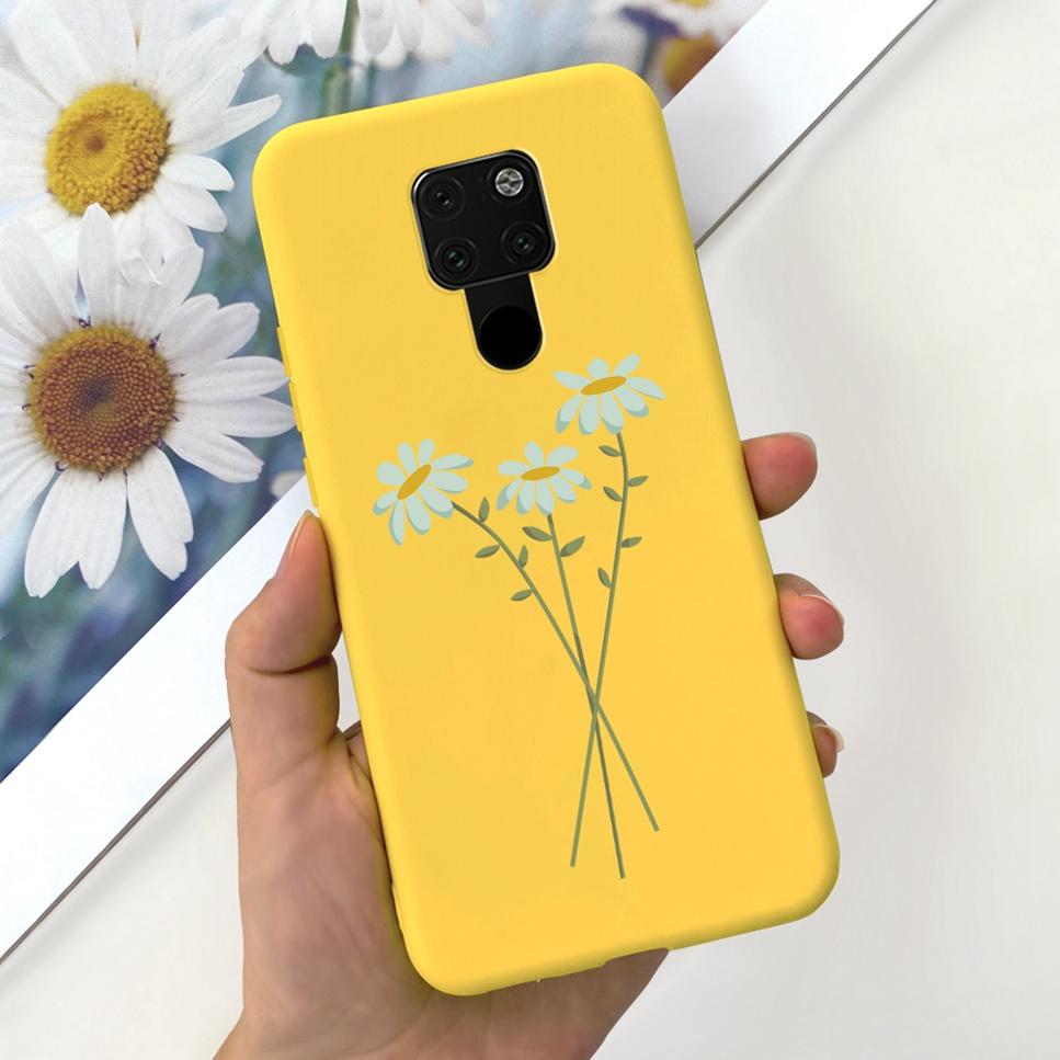 For Huawei Mate 20 6.53" Case Butterfly Luxury Flower Soft Silicone Cover For Huawei Mate20 HMA-L29 Bumper Phone Case Shockproof