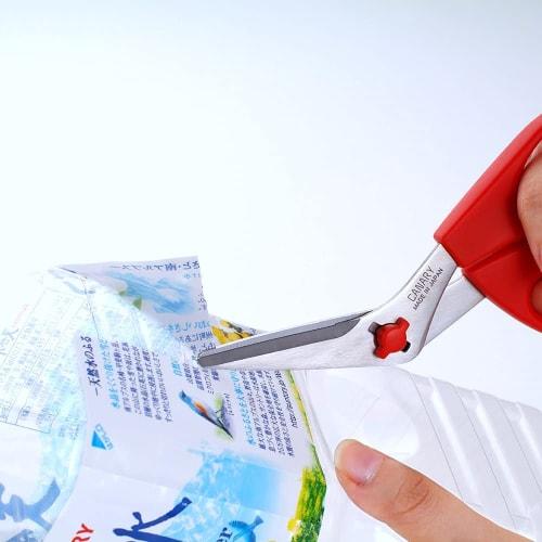 Hasegawa Cutlery Scissors, Housewife's Choice Kitchen Scissors, Red, FK-190