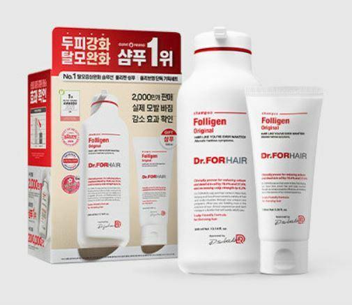 DR.FORHAIR Folligen Shampoo 300ml + 100ml Sonderset